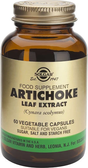 SOLGAR  Artichoke Leaf Extract 60 g&eacute;lules v&eacute;g&eacute;tales