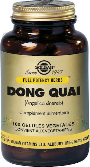 SOLGAR  Dong Quai (Angelica sinensis) 100 G&eacute;lules