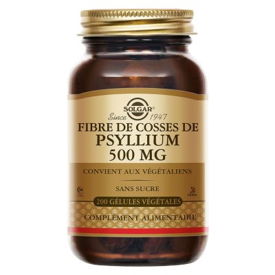 SOLGAR  Psyllium 200 g&eacute;lules v&eacute;g&eacute;tales