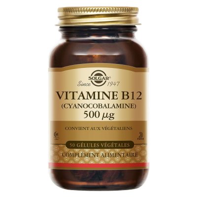 SOLGAR &reg; Vitamine B12 500 &micro;g