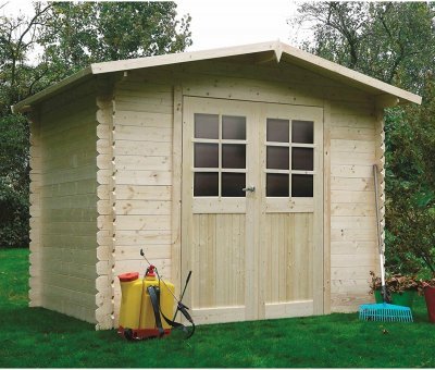 SOLID  Abri de Jardin Bois Dresden 19mm (248 x 198 cm)