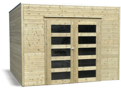 SOLID  abri de jardin en bois trait&eacute; autoclave bari 8 m&sup2; S8741-1