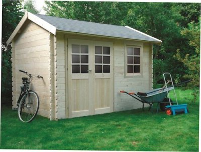 SOLID  abri de jardin maisonnette chalet de jardin arles S8319