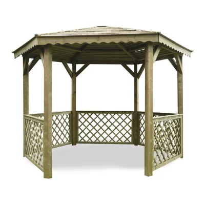 SOLID  Pergola Kioske Couvert 3,5mx 3m