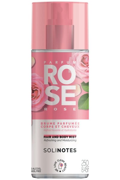 SOLINOTES  Rose Brume Parfum&eacute;e 250ml Brume Parfum&eacute;e Vaporisateur 250ml