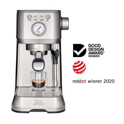 SOLIS  Barista Perfetta Plus 1170 Machine Expresso 1.7L 1700W Acier Inoxydable Argent