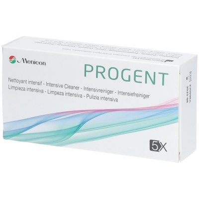 MENICON Solution d&eacute;sinfectante Progent 5 doses A + 5 doses B