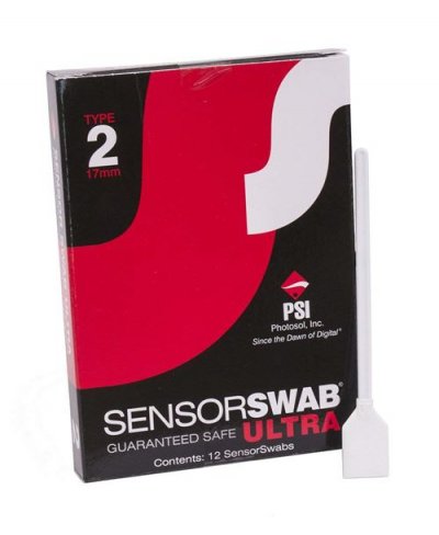 PHOTOGRAPHIC SOLUTIONS Solutions de photographie Ultra type 2 Sensor Swab kit de nettoyage pour appareil photo