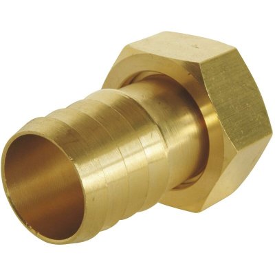 SOMATHERM  FOR YOU - Raccord laiton cannel&eacute; Droit Femelle 33/42 - Tuyau D.32