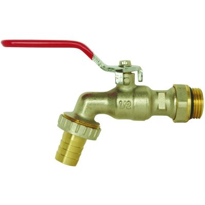  SOMATHERM FOR YOU Robinet d'arrosage orientable - 1/2-3/4 - Nickel&eacute;
