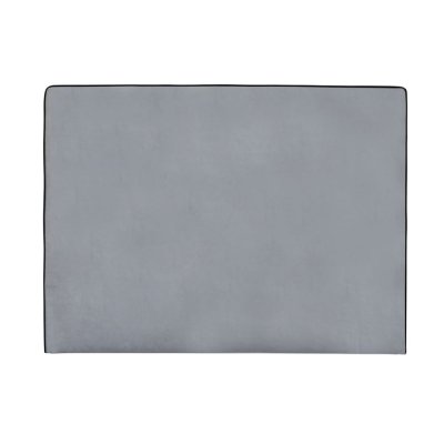 SOMEO  T&ecirc;te de lit OLVERA 160 cm gris clair - 