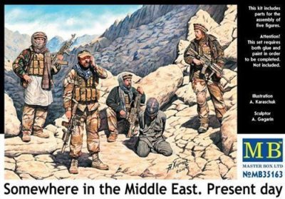 MASTER BOX Somewhere In The Middle East.present Day - 1:35e -  Ltd. 