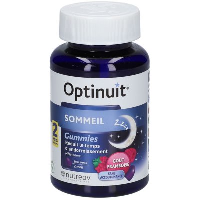 NUTREOV Sommeil Sans Accoutumance 60 gummies Optinuit 