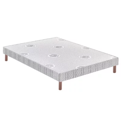 BULTEX Sommier  CONFORT FERME 140x190 - Blanc