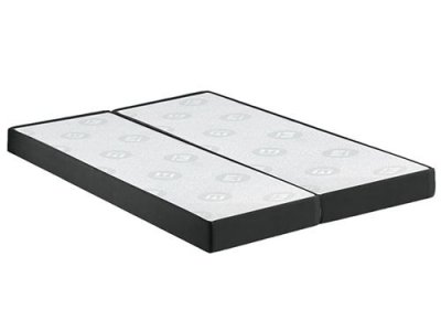 MERINOS Sommier d&eacute;co  confort morphologique 3 zones 2x80x200