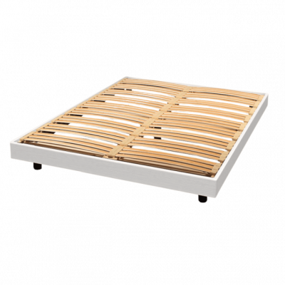 DOUCES NUITS Sommier d&eacute;montable kit spot blanc 140x190