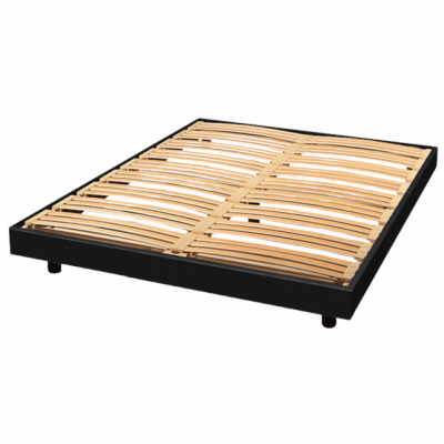DOUCES NUITS Sommier d&eacute;montable kit spot noir 140x190