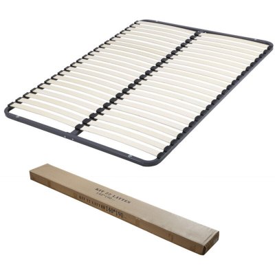 EBAC LITERIE Sommier d&eacute;mont&eacute; 140x190 Kit 44 lattes