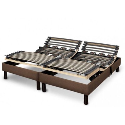 ESSENZIA ZEN Sommier electrique  EMOTION 2x90x200 - Pour 2 personnes