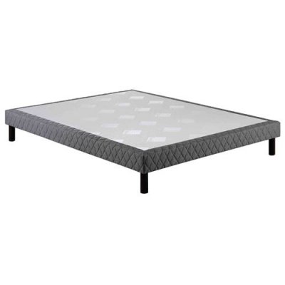  Sommier Epeda confort ferme dominance 90x190 - Blanc