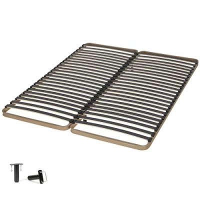 EBAC Sommier l'Essentiel, 24 lattes anti-glisse, 6 cm 2 x 80 x 200 cm