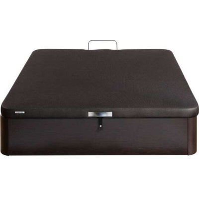 BULTEX Sommier lit coffre en kit weng&eacute;  Asteroid 160x200