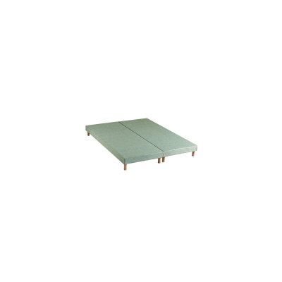 I D LITERIE Sommier Tapissier &Agrave; Lattes Vert Celadon 2x80x200