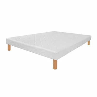 M&S Sommier tapissier &agrave; ressorts 160x200 cm 