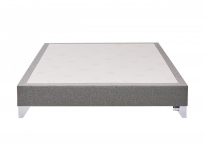 TEMPUR Sommier tapissier Prestige , 20 cm 140 x 190 cm Tiss&eacute; gris