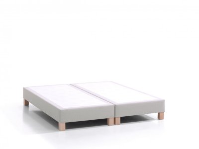 TEMPUR Sommier tapissier Prestige , 20 cm 80 x 200 cm Tiss&eacute; naturel