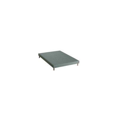 I D LITERIE Sommier tapissier vert celadon 160x200