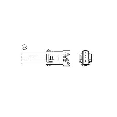 NTK Sonde lambda NGK 91942 (X1)
