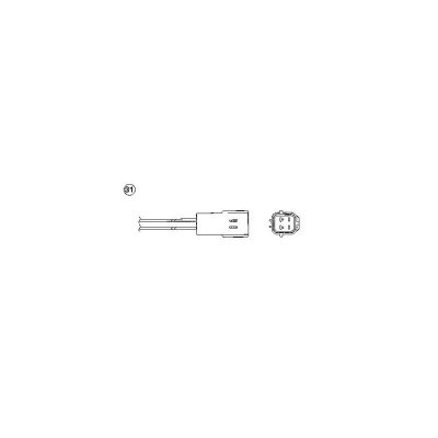 NGK Sonde lambda , par ex. pour KIA