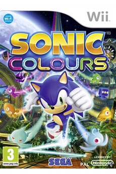 SONIC COLOURS / Jeu console Wii.