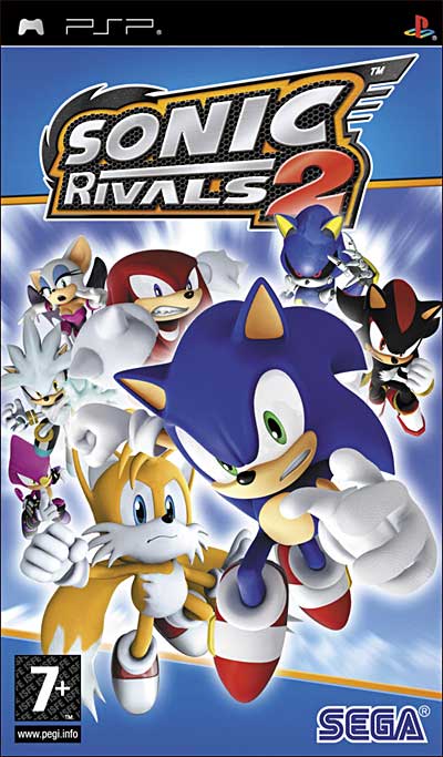 Sonic Rivals 2 - Ensemble Complet - Playstation Portable Psp