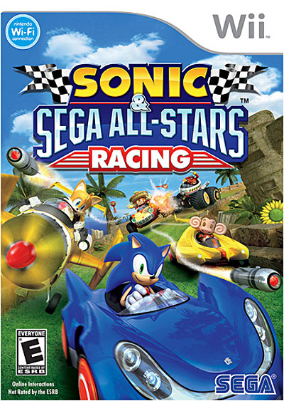 Sonic & Sega All-Star Racing + Volant Wii Wii