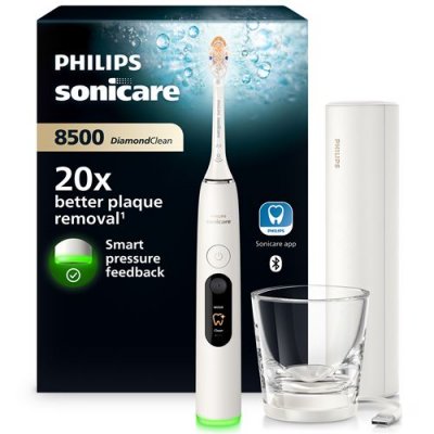 PHILIPS Sonicare DiamondClean 8500 HX8513/11 Blanc