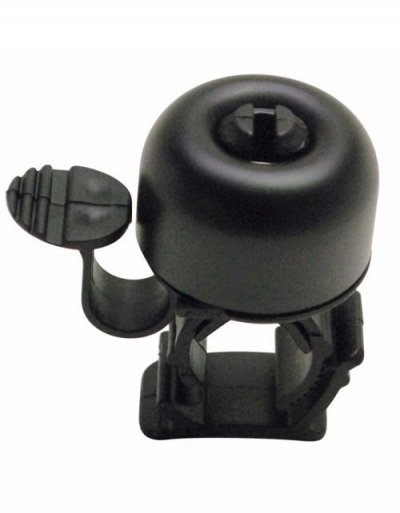 ZEFAL Sonnette ping piing alu noir a clipser diam 19 a 26,4mm (sur carte)
