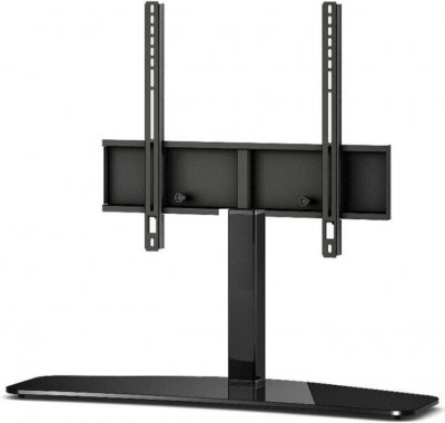 MELICONI Sonorous PL2335BHBLK Pied TV &agrave; poser orientable Verre/Aluminium