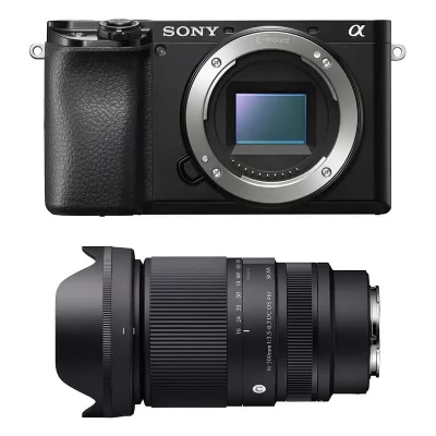 SONY  ALPHA 6100 Noir + SIGMA 16-300mm f/3.5-6.7 DC OS Contemporary