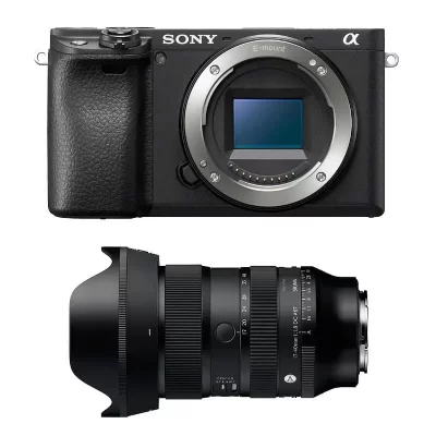 SONY  Alpha 6400 + Objectif SIGMA 17-40mm f/1.8 DC Art - Neuf
