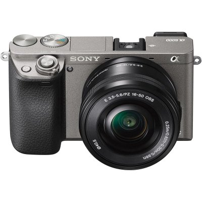 SONY  Alpha a6000 24.3MP Gris + Objetivo 16-50mm F3.5-5.6 OSS