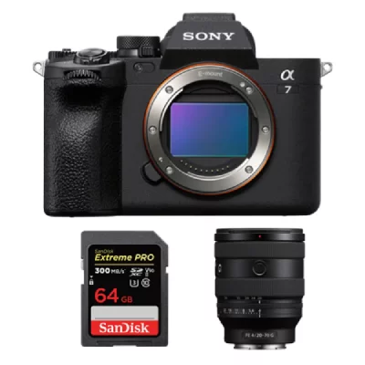 SONY  Alpha A7 Mark IV Bo&icirc;tier + FE 20-70mm F4 G + SanDisk 64 Go