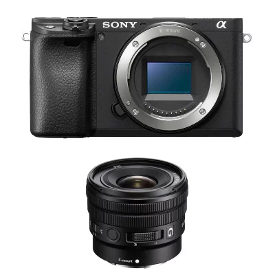 SONY  appareil photo hybride alpha 6400 noir + 10-20 