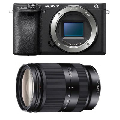 SONY  appareil photo hybride alpha 6400 noir + 18-200 le