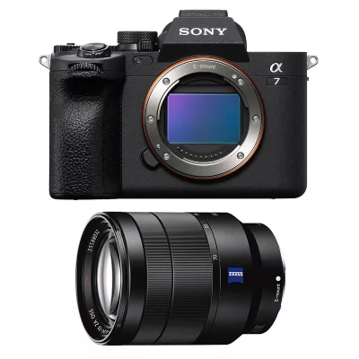 SONY  appareil photo hybride alpha 7 iv + fe 24-70 f/4 