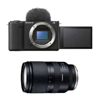 SONY  appareil photo hybride alpha zv-e10 II noir + tamron 17-70 