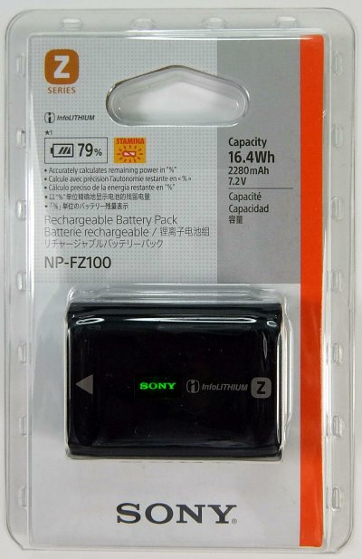 SONY  Batterie  NPFZ100 pour A7 / A9