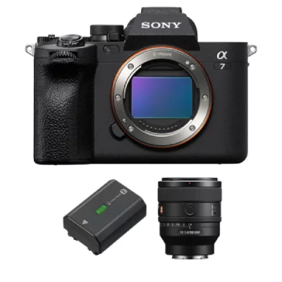 SONY  Bo&icirc;tier Alpha A7 Mark IV+FE 50mm f1.4 GM+ NP-FZ100