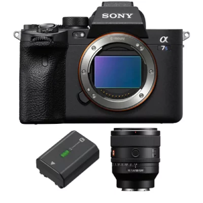 SONY  Bo&icirc;tier Alpha A7S III+FE 50mm f1.4 GM+ NP-FZ100